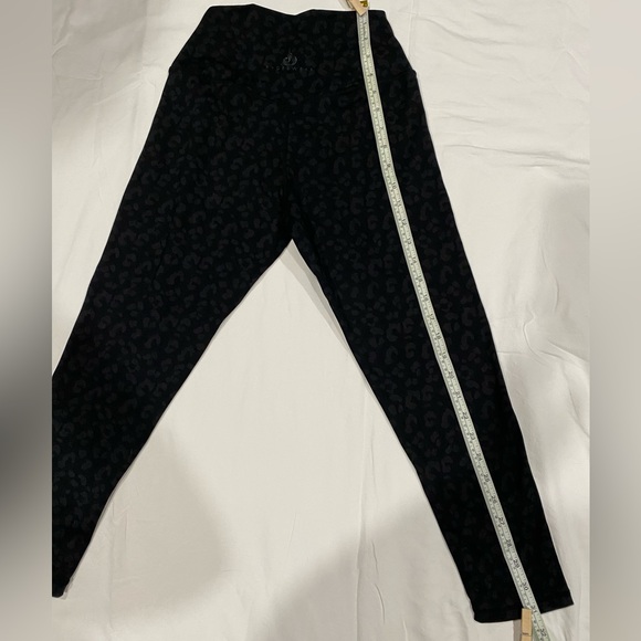Ryderwear Leggings, Black Leopard Print, Size Small - Picture 14 of 15